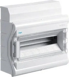 Hager Sicherungskasten vector VE118DN, IP65 f&uuml;r au&szlig;en, 18 Module, 1-reihig, mit