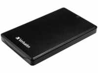 Verbatim Festplattengehäuse 53106, schwarz, 2,5 Zoll, SATA oder SSD, extern, USB 3.0