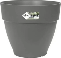 elho Pflanztopf Vibia Campana Rund, 26,2 Liter, 40 x 40 x 33 cm, anthrazit, aus