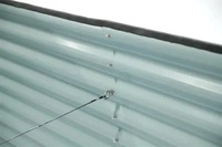 Westmann Hochbeet Grow Faster Oval, aus Stahl, 240 x 80 x 82 cm, 1574 Liter,