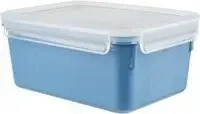 Emsa Frischhaltedose Clip&Close N10128, aus Kunststoff, 2,2 Liter, aquablau,