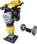 BAMATO Vibrationsstampfer V-85K, Benzin, 10 kN Schlagkraft, Verdichtungstiefe...