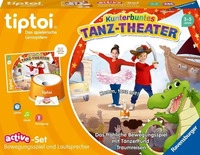 tiptoi Lernspiel 00122, ACTIVE Set - Kunterbuntes Tanz-Theater, ab 3 Jahre, 1-6