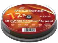 MediaRange CD RW Rohlinge 10er Spindel 700MB, 10 Stück, Grundpreis: &euro; 0,63 /