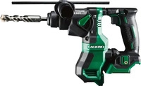 HiKOKI Bohrhammer DH18DPAW2Z, SDS+, 18 V, mit Koffer, Schlagkraft 1,3 Joule