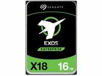 Seagate Festplatte Exos X18 3.5 HDD, ST16000NM001J, 3,5 Zoll, intern, SATA III, 16TB,