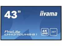 Iiyama Werbedisplay ProLite LH4370UHB-B1, UHD 4K, Digital Signage, 108 cm /...