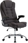 CLP Chefsessel Thor, 192149256, dunkelgrau, mit Stoffbezug, belastbar bis 150 kg