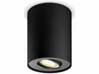 Philips Deckenstrahler Hue Pillar LED schwarz, dimmbar, smart, 1-flammig