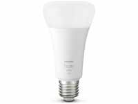 Philips LED-Lampe Hue White Bluetooth E27, warmweiß, 15,5 Watt (100W), smart, ZigBee