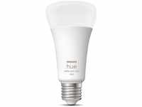 Philips LED-Lampe Hue White Color Ambiance E27, weiß + farbig, 15 Watt (150W),