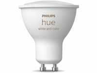 Philips LED-Lampe Hue Ambiance Bluetooth GU10, weiß und farbig, 4,3W (35W), smart,