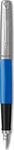 Parker F&uuml;ller Jotter Originals Blau C.C., Kunststoffgeh&auml;use, blau/silber, Feder M