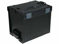 Bosch-Sortimo Werkzeugkoffer L-BOXX 374, leer, Kunststoff Klappkoffer, schwarz