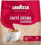 Lavazza Kaffeepads Classico, mittlere R&ouml;stung, 18 Pads, 18 St&uuml;ck, Grundpreis: