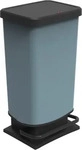 Rotho M&uuml;lleimer Paso ECO 1754106161PC, blau, aus Kunststoff, geruchssicher, 40 Liter