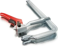 Bessey Einhandzwinge GH20-8, 200/80, 80mm Ausladung, Ganzstahl, Spannweite 200mm