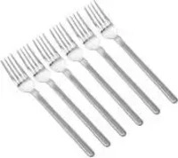 Esmeyer Men&uuml;gabel Bettina 250-059, 19,6 cm, Edelstahl 18/10, silber poliert, 6