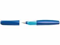Pelikan Füller Twist Deep Blue P457, Feder M, Links- und Rechtshänder, aus