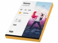 Inapa tecno colors Kopierpapier, 2100019172, A4, 80g/qm, mittelorange, 100 Blatt