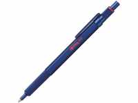 Rotring Kugelschreiber 600, Gehäuse metallic-blau, Schreibfarbe schwarz