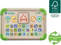 vtech 613504 Interaktives Holz-Lerntablet, 1-4 Jahre, mit 7 Lernspielen