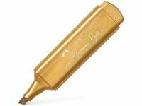 Faber-Castell Textmarker TL 46 Metallic, 154650, Strichbreite 1-5mm, glamorous gold