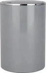 Kleine-Wolke M&uuml;lleimer Clap Platin, grau, Kosmetikeimer aus Kunststoff, 5 Liter