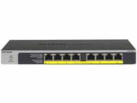 Netgear Switch GS108LP-100EUS, 8-port, 1 Gbit/s, 8x PoE+, unmanaged, 60