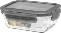 LocknLock Frischhaltedose LLG422G, aus Glas, 0,38 Liter, transparent, luftdicht