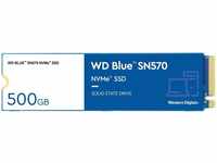 WesternDigital Festplatte WD Blue WDS500G3B0C, SN570, M.2 2280, intern, M.2 /...