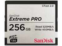 SanDisk CompactFlash-Card Extreme Pro CFast 2.0, 256 GB, Übertragung bis 525 MB/s