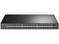 TP-Link Switch JetStream TL-SG3452P Smart Switch, 48-port, 1 Gbit/s, 48x PoE+, 4x