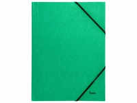 bene Eckspanner 110700GN Vario, A4, grün, 3 Einschlagklappen, 390g/m² Karton