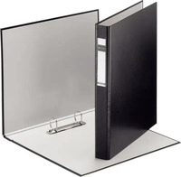 Leitz Ringbuch 4210-00-95, A4, 2 Ringe, Ring-&Oslash; 25mm, schwarz