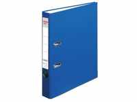 Herlitz Ordner 5450408 maX.file protect, PP, A4, 5cm, Kunststoffordner, blau