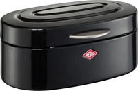Wesco Brotkasten Single Elly, Stahlblech, Klappdeckel, 32 x 19,4 x 14cm, schwarz