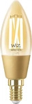 WiZ LED-Lampe SmartHome Filament, E14, 4,9W ersetzt 25W, warm- bis kaltwei&szlig;, WLAN