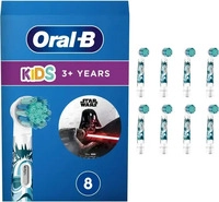 Oral-B Aufsteckb&uuml;rsten Pro Kids 3+, Star Wars, &Uuml;berlegene Reinigung, wei&szlig;, 8