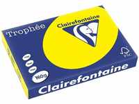 Clairefontaine Kopierpapier Trophée 1039RC, A3, 160g/qm, kanariengelb, 250...