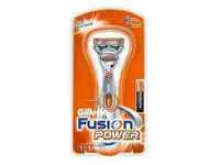 Gillette Nassrasierer Fusion5 Power, für Herren, 5-fach Klinge, mit 1 Klinge