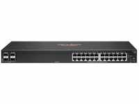 HPE-Aruba Switch 6100 24G 4SFP+, JL678A, 24-port, 1 Gbit/s, 4x SFP+, managed