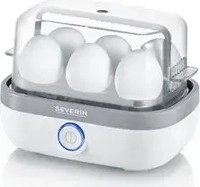 Severin Eierkocher EK 3164, bis 6 Eier, 420 Watt, wei&szlig;