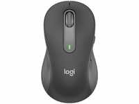 Logitech Maus Signature M650 L Left Wireless Mouse, 5 Tasten, 4000 dpi, grafit
