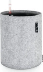 Lechuza &Uuml;bertopf TRENDCOVER 23 Filz, hellgrau, &Oslash; 23 x 27 cm, aus Filz, f&uuml;r innen,