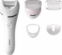 Philips Epilierer Series 8000, BRE710/00, mit 4 Aufs&auml;tzen und Aufbewahrungstasche