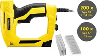 Trotec Elektrotacker PTNS 11-230V, 4460000002, f&uuml;r N&auml;gel 15 mm & Klammern 6-14 mm