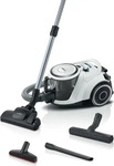 Bosch Staubsauger Serie 6, BGC41XALL, wei&szlig;, ohne Beutel, mit Kabel, 700 Watt