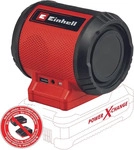 Einhell Bluetooth-Lautsprecher TC-SR 18 Li BT, rot, 18V, 43h Akkulaufzeit, 3 W