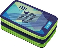 Herlitz Federm&auml;ppchen TriCase, Green Goal, Sch&uuml;leretui, 3-fach, 31-teilig, aus
